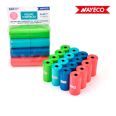 BOLSAS HIGIENICAS CON AROMA TALCO 16 ROLLOS DE 20 BOLSAS