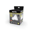 BOMBILLA DICROICA LED GU10 8W 750 LM 2700K LUZ CALIDA MATEL