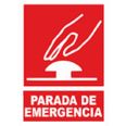 CARTEL PARADA DE EMERGENCIA 210X297 COFAN