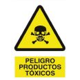 CARTEL PELIGRO PRODUCTOS TOXICOS 210X148 COFAN