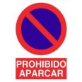 CARTEL PROHIBIDO APARCAR