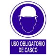 CARTEL USO OBLIGATORIO DE CASCO 210X297 COFAN