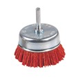 CEPILLO NYLON ROJO COPA 75MM BELLOTA