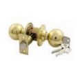 CERRADURA TESA POMO-LLAVE 3902 LATON PULIDO