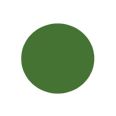 CIRCULO ADHESIVO VERDE 10CM.