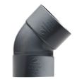 CODO PVC H-H 50-45&ordm;