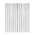 CORTINA DUCHA TELA BLANCA 180X200 CM.