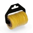 BOBINA HILO POLIPROPILENO AMARILLO 200m.