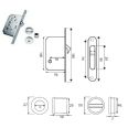 KIT PUERTA CORREDERA NS 48002