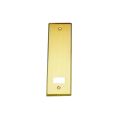 PLACA RECOGEDOR PERSIANA ORO 