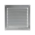 REJILLA ALUMINIO 20X20 PLATA