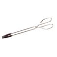 TENACILLA INOX CARNE 34 CM  PALA ESTRECHA