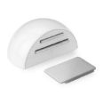 TOPE PUERTA ADHESIVO IMAN BLANCO